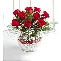 Kırmızı Gül Aranjmanı